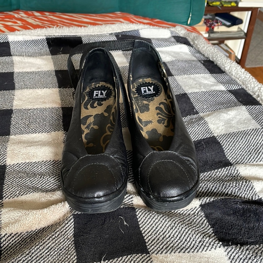 Black Fly London shoes - size 39 (8 US).